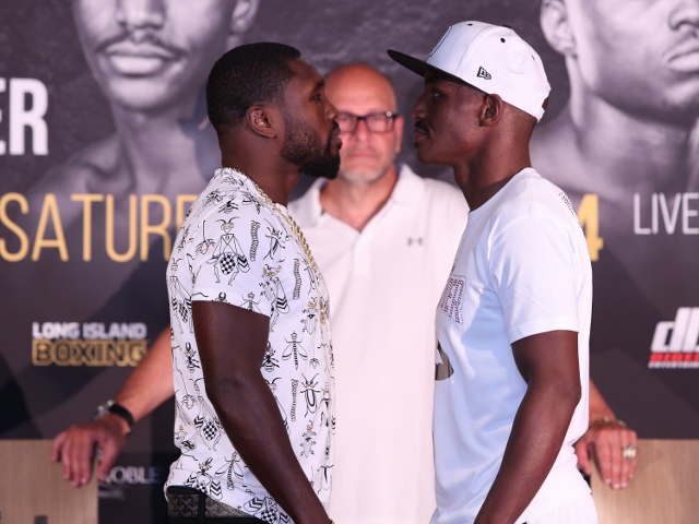 Photos Andre Berto Devon Alexander Face To Face At Presser Boxing News